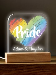 Personalised Pride "Heart" Light by Loveabode - Image 3 of 4