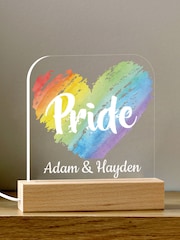 Personalised Pride "Heart" Light by Loveabode - Image 4 of 4