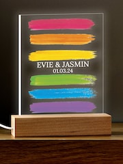 Loveabode Natural Personalised Pride Night Light - Image 1 of 4