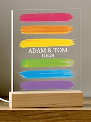 Loveabode Natural Personalised Pride Night Light - Image 4 of 4