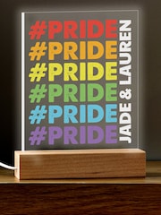 Loveabode Natural Personalised Pride Night Light - Image 1 of 4