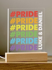 Loveabode Natural Personalised Pride Night Light - Image 2 of 4