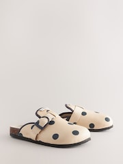 Cath Kidston Pink Spot Mule Slippers - Image 1 of 6
