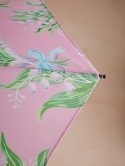 Cath Kidston Pink Lily Of The Valley Umbrella - Image 3 of 6