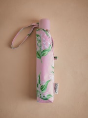 Cath Kidston Pink Lily Of The Valley Umbrella - Image 4 of 6