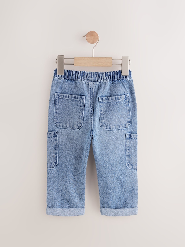 Blue 100% Cotton Carpenter Jeans - Image 1 of 4