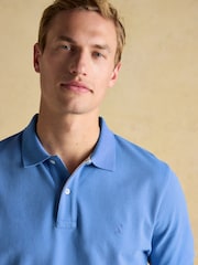 Joules Woody Green & Blue 2 Pack Cotton Polo Shirts - Image 8 of 11