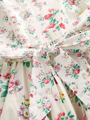 Cath Kidston Ecru Icon Bunches 100% Cotton Sleeveless Dress - Image 2 of 3