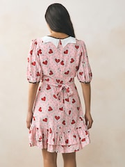 Cath Kidston Pink Hearts Tea Dress - Image 5 of 9