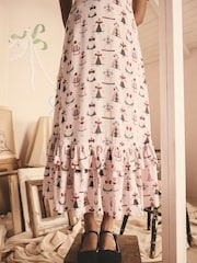 Cath Kidston Pink Dolly Muse Tea Dress - Image 5 of 9