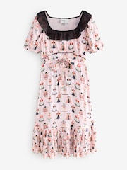Cath Kidston Pink Dolly Muse Tea Dress - Image 8 of 9