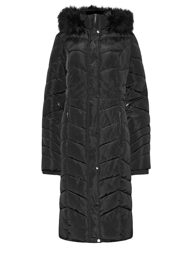Long Tall Sally Longline Chevron Padded Coat - Image 5 of 5 Long Tall Sally Longline Chevron Padded Coat - Image 5 of 5