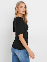 Long Tall Sally Angel Sleeve Ruched Front Top - Imagen 3 de 5