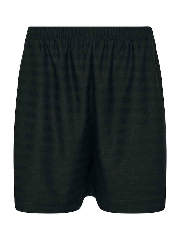 Long Tall Sally Black Shadow Jersey Shorts - Image 5 of 5
