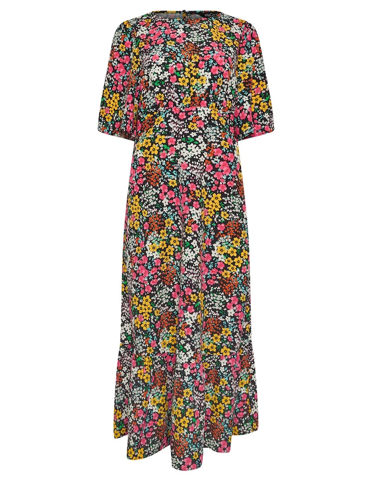 M&Co Ditsy Floral Print Short Sleeve Midi Dress - Bild 6 von 6 M&Co Ditsy Floral Print Short Sleeve Midi Dress - Bild 6 von 6