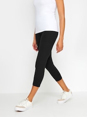 M&Co Black Cropped Leggings - Image 1 of 5