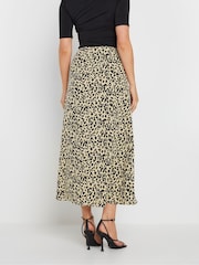 Long Tall Sally Natural Animal Print Maxi Skirt - Image 3 of 5