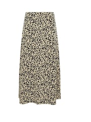 Long Tall Sally Natural Animal Print Maxi Skirt - Image 5 of 5
