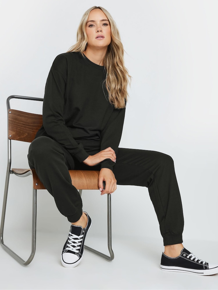 Long Tall Sally Black Joggers Set - Image 1 of 6