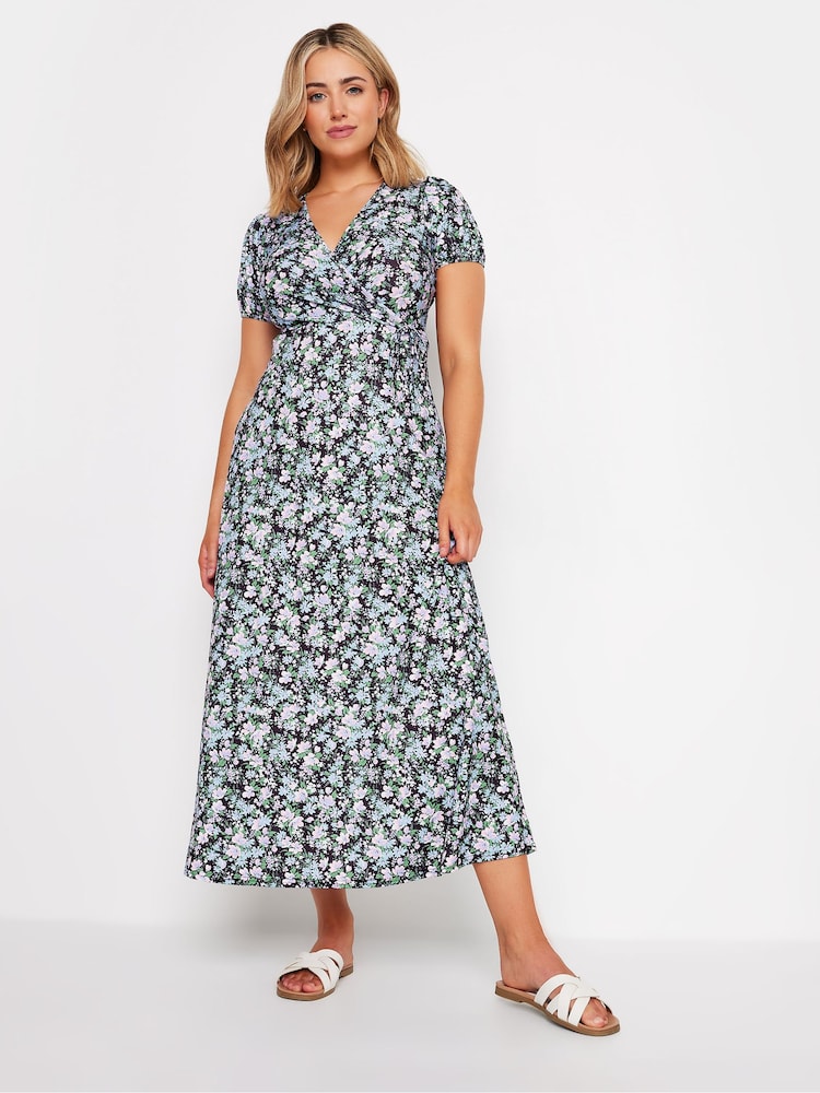 M&Co Floral Print Maxi Dress - Bild 1 von 5 M&Co Floral Print Maxi Dress - Bild 1 von 5