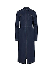 Long Tall Sally Blue Sally Blue Zip Up Dress - Image 5 of 5