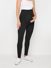Long Tall Sally Black Maternity Premium Leggings - Image 1 of 5