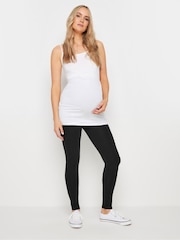 Long Tall Sally Black Maternity Premium Leggings - Image 2 of 5