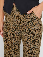 Long Tall Sally Natural Wide Leg 100% Cotton Jeans - Image 6 of 7