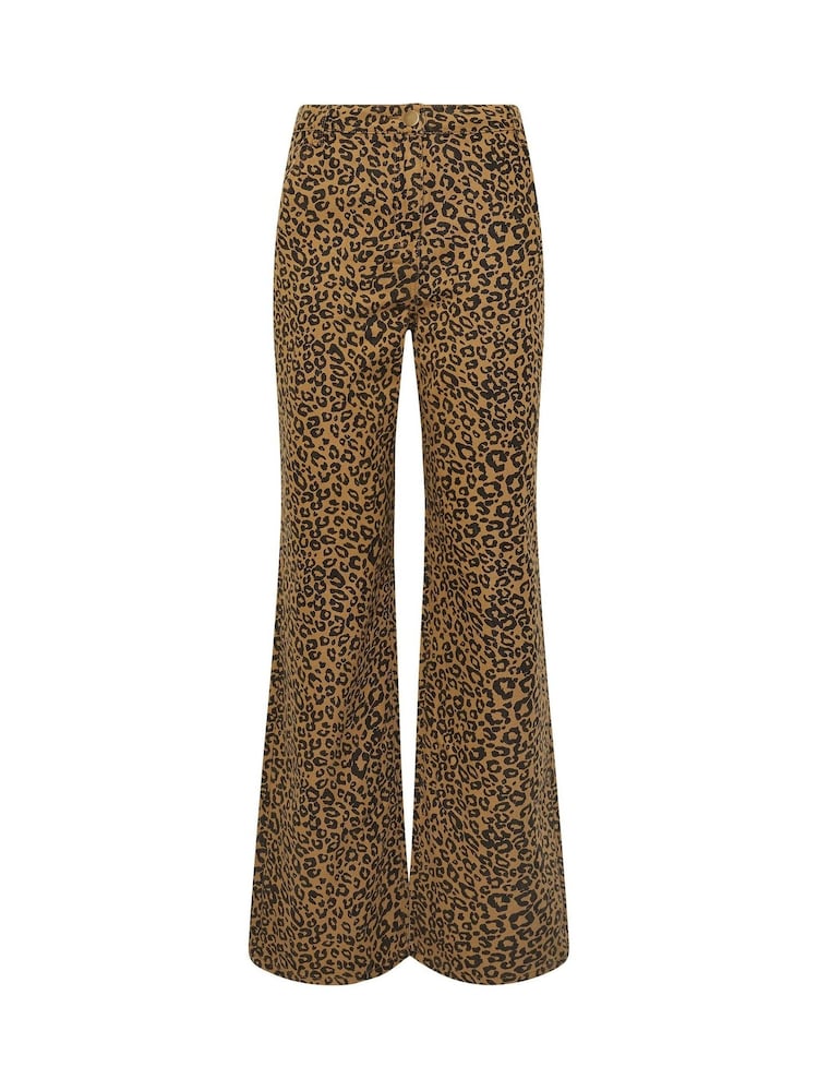 Long Tall Sally Natural Wide Leg 100% Cotton Jeans - Image 7 of 7