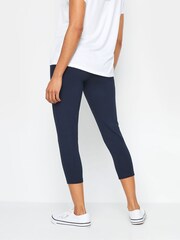 M&Co Blue Cropped Leggings - Image 3 of 5