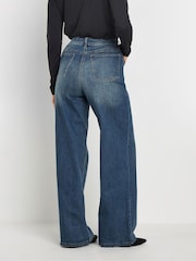 Long Tall Sally Blue Made For Good Wide Leg Jeans - Image 3 of 5