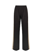 Long Tall Sally Black Side Strip Pintuck Trousers - Image 5 of 5