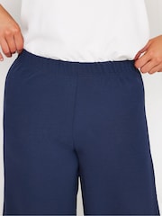 M&Co Blue Ocean Crepe Soft Culottes - Image 4 of 5
