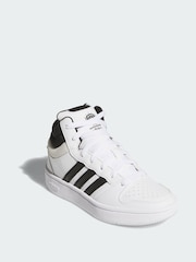 adidas White Hoops Mid Classic Shoes - Image 1 of 4