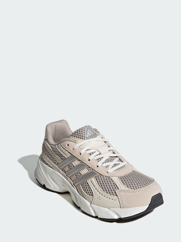adidas Cream Technochaos 2000 Trainers - Image 1 of 4 adidas Cream Technochaos 2000 Trainers - Image 1 of 4