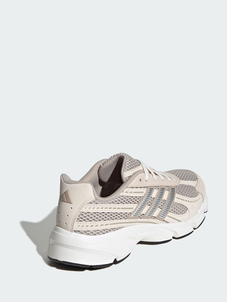 adidas Cream Technochaos 2000 Trainers - Image 2 of 4 adidas Cream Technochaos 2000 Trainers - Image 2 of 4