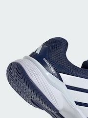adidas Blue Gamecourt 3 All Court Tennis Shoes - Image 4 of 4