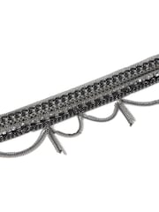 Aela Gunmetal Multi Chain Choker - Image 2 of 2