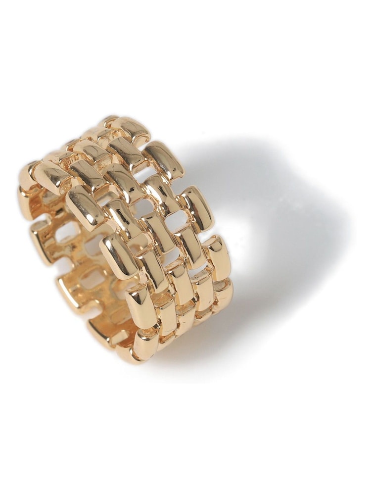 Aela Gold Tone Watch Strap Ring - Image 1 of 2