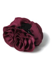 Aela Burgundy Red Rosette Claw - Image 1 of 2
