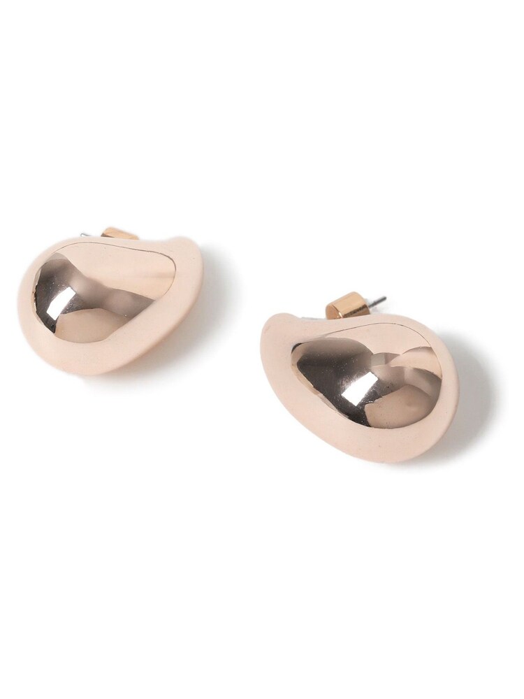 Aela Rose Gold Tone Teardrop Earrings - Image 3 of 3