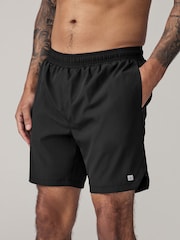 Black Active 9 Inch Gym Sports Shorts - Image 1 of 17