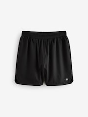 Black Active 9 Inch Gym Sports Shorts - Image 14 of 17