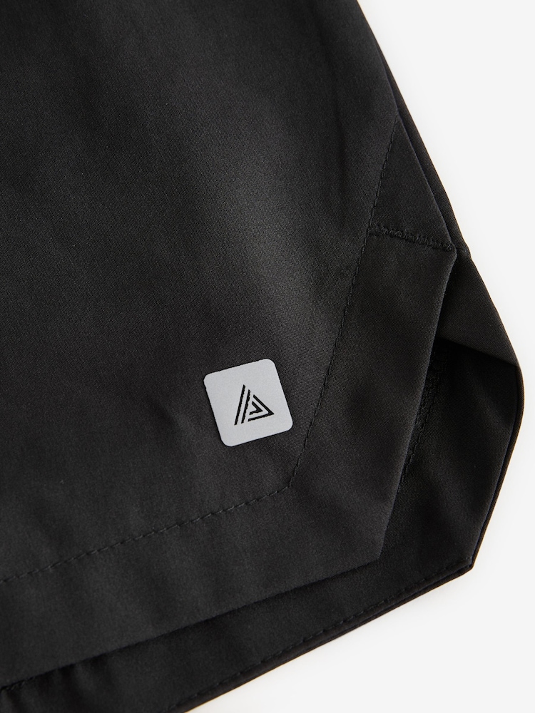 Black Active 9 Inch Gym Sports Shorts - Image 17 of 17