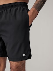 Black Active 9 Inch Gym Sports Shorts - Image 8 of 17