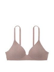Victoria's Secret PINK Iced Coffee Brown Non Wired Lightly Lined Bra - Image 3 of 4