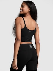 Victoria's Secret PINK Black Cotton Cami Top - Image 2 of 3