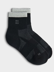 Sweaty Betty Black Zero Reflective Workout Socks - Image 1 of 3