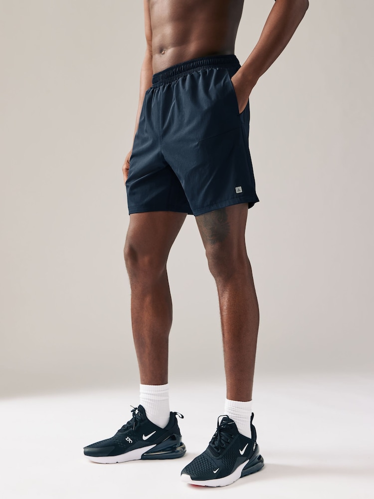 Noir/bleu marine - Lot de 7 shorts de sport Active Gym de pouces 2 - Image 4 of 10
