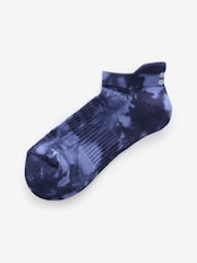 Sweaty Betty Blue Workout Trainer Socks 3 Pack - Image 4 of 4
